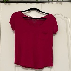 Hot Pink Short Sleeve T-Shirt